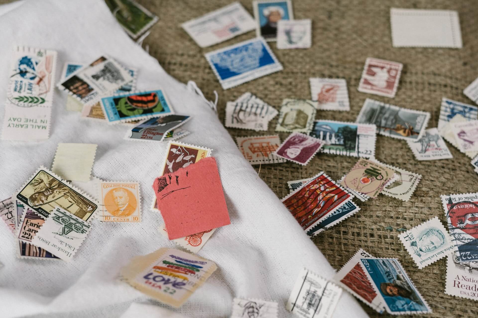 collection of stamps